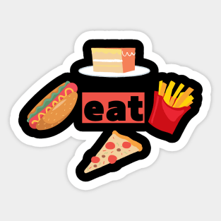 Eat Sticker